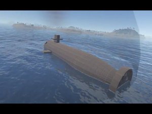 Прохождение ивента "Подлодка" (Water Event) на сервере PVE Rust-Z
