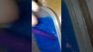 DIY,слайм без пены для бритья из борной кислоты)