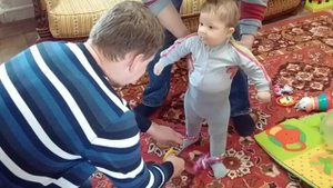 Разрезание путы,чтобы малыш быстрее пошел
