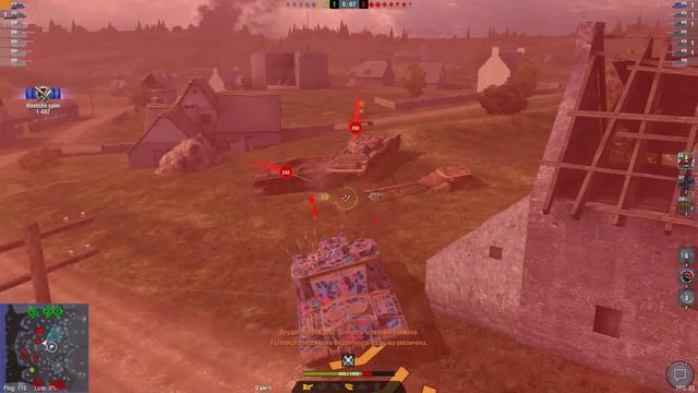 World of Tanks Blitz - Обзор АТ 15