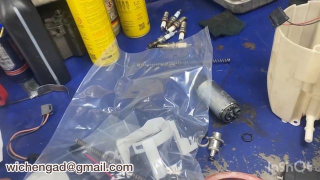 Топливный фильтр в баке / Mazda CX-7 2.5 смотреть онлайн