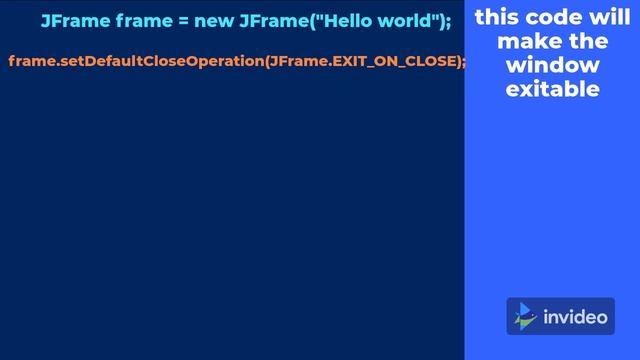 How to make a window in JAVA | IN LESS THAN A MINUTE!!?!?! смотреть онлайн