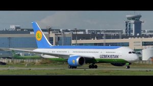 Москва-Ташкент ??Uzbekistan Airways Boeing 787-8 Dreamliner @Russpotter