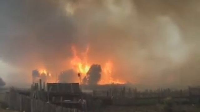 п Северный в огненном кольце очередная атака стихии смотреть онлайн