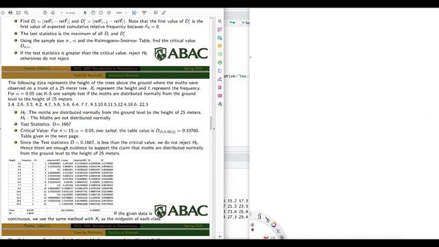 Introduction to Biostatistics: qqplot using R смотреть онлайн
