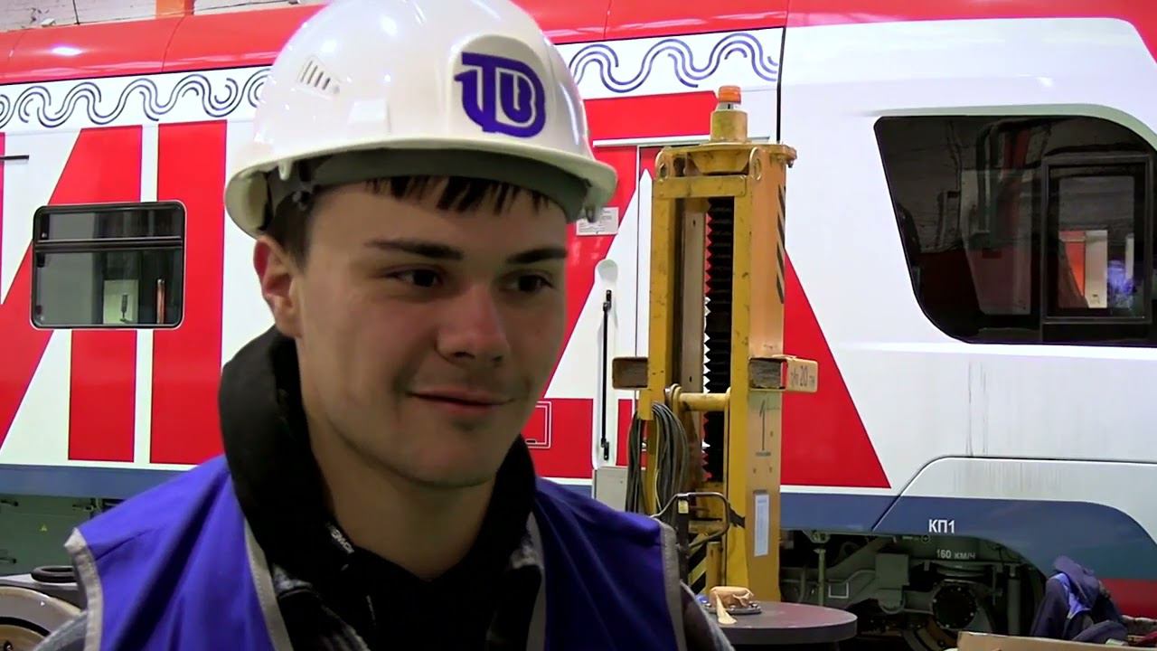 Студенты ТвГТУ на Тверском вагоностроительном заводе на Неделя без турникетов смотреть онлайн