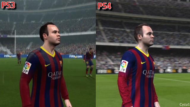 FIFA 14 PS2 vs PSP vs PS Vita vs PS3 vs PS4 Graphics Comparison смотреть онлайн