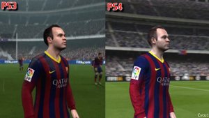 FIFA 14 PS2 vs PSP vs PS Vita vs PS3 vs PS4 Graphics Comparison