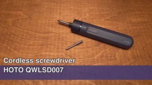 Отличный вариант для ремонта мелкой бытовой техники! Отвертка аккумуляторная HOTO QWLSD007