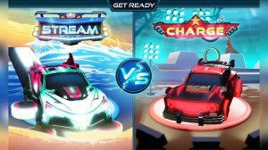 Hot Wheels Unlimited Racecraft - Stream VS Junko Race in The Slashing Claw Track