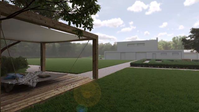 Corona Render Sky / cloud time-lapse animation. смотреть онлайн