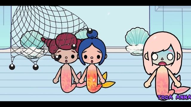 Mermaid Giving Birth to 100 babies | Toca Life Story | Toca Boca смотреть онлайн