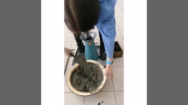 Пробный замес бетонной смеси в лабораторных условиях. смотреть онлайн