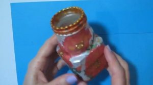 5 идей ПОДЕЛОК ИЗ СТЕКЛЯННЫХ БАНОК своими руками за 4 минуты (идеи подарков своими руками)