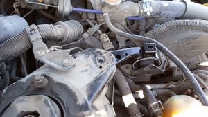 Замена верхней подушки двигателя Camry xv30 3L 1mzfe