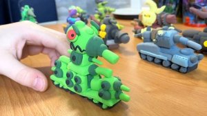 ТОП 15 Стальных монстров  из Мультики про Танки которых не Существует в реальности Пластилиновый ми