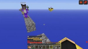 МАЙНКРАФТ, НО ЕНОТИК НУБ И ДЕВУШКА ВЫЖИВАЮТ НА ОДНОМ БЛОКЕ ДОКТОРА ЛИВСИ В МАЙНКРАФТ!