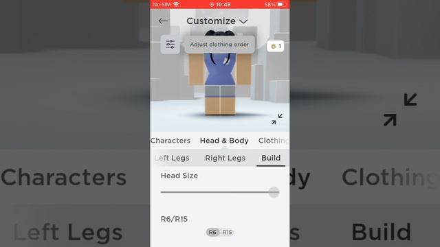 Making a sus Roblox avatar.. ? #roblox #sus #shorts