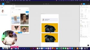 Social Card UI Design in Figma