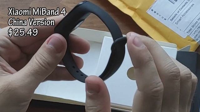 11. Фитнес-трекер Xiaomi MiBand 4 китайская версия / Fitness wristband Xiaomi MiBand 4 China Versio