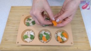 Заливное из курицы на Агар Агаре. Быстрый Куриный холодец с перепелиными яйцами.