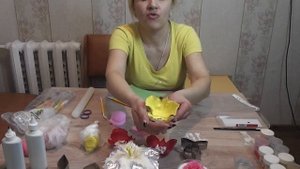 Орхидея из мастики (Цветы из сахарной мастики)