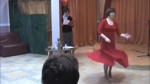 Под фрагмент композиции "Память" из мюзикла "Кошки" танцует Куликова Т.