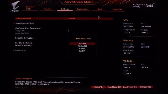 Gigabyte X570 Aorus Master - How to setup RAID1 & how to install Windows 10 on RAID from flash driv смотреть онлайн