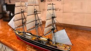 Обзор сборки модели парусника Катти Сарк (Cutty Sark)