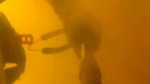 Подводная охота на крупных Судаков в Москва реке!