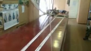 Укладка запасного парашюта З-5.