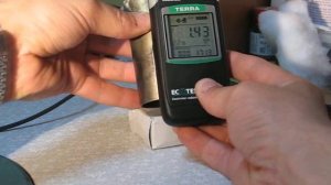 ТЕРРА мкс-05 измерение ВЕТТА потока