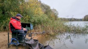 ловля осенью на водохранилище