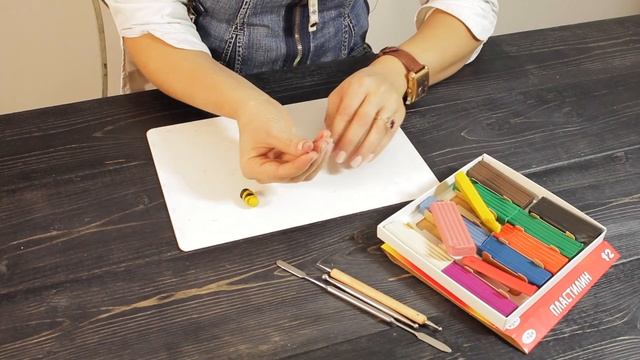 Лепим Пчелку. Пластилин. смотреть онлайн