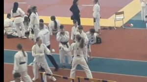 Великолепный Дебют Ксюши на 25 межрегиональном турнире по каратэ "Кубок Байкала"🥋🥊 ПОБЕДА в кумитэ