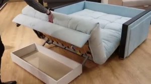 Диван аккордеон со съёмным чехлом