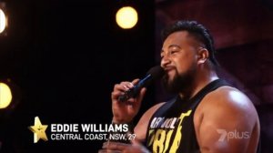 Eddie Williams: Strongest Man On Earth SHOCKS With A Singing Audition!😱| Australia's Got Talent 201