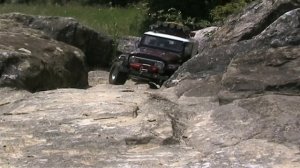 Scale RC 4x4 - rock trial [TOYOTA land cruiser 1979]