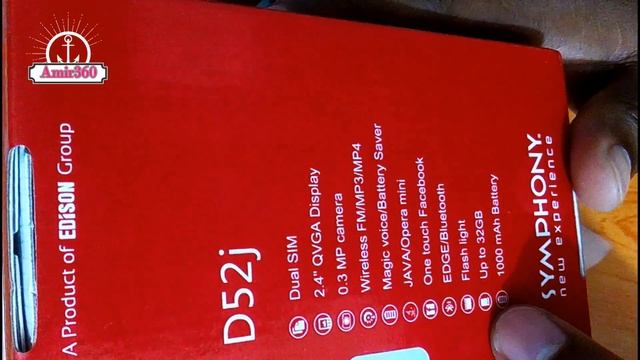 Symphony D52j Unboxing & Hands On Review | Symphony Java phone review 2019 | Amir360 смотреть онлайн