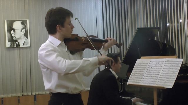 И Брамс, Соната для скрипки и фортепиано ля мажор, op. 100, 1 часть смотреть онлайн