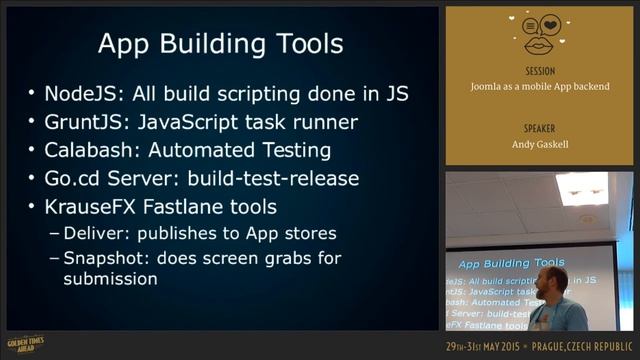 Joomla as a mobile App backend