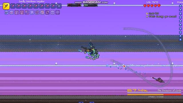 Terraria Calamity mod | The Devourer of Gods Nohit Revengeance смотреть онлайн