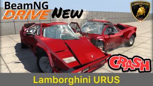 Спуск с Высокой Башни На Ламборгини Урус/BeamNG Drive/Crash Test