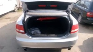 Audi A6 C6 открытие багажника