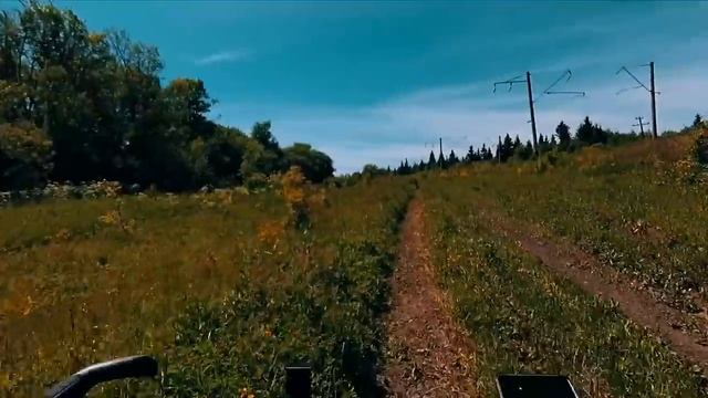 Первый фэтбайк на Октябрьских виадуках
