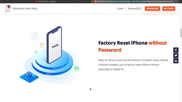 How to Unlock A Disabled iPhone Without iTunes Or iCloud Or Computer || Tenorshare 4uKey
