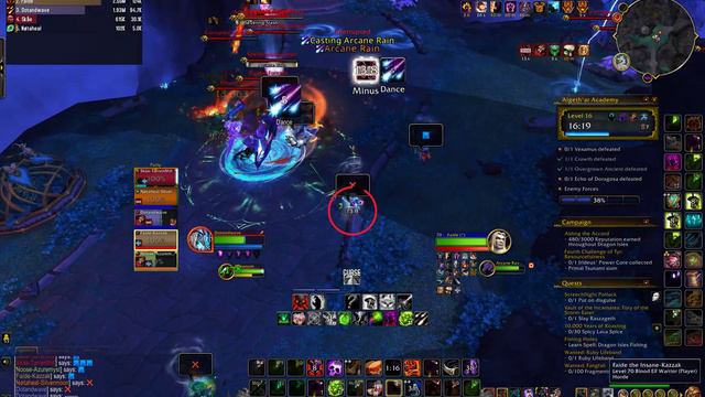 WoW -Dragonflight- Mythic Algethar Academy  16   1 chest