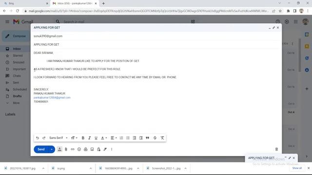 HR क CV भजन क सह तरक  STEP BY STEP  How To Send Your CV To HR  Resume Kaise Bheje  Tips