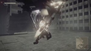 Nier Automata 1.06 - 2B route - Goliath Boss fight- High Quality