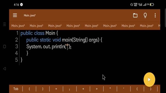 Escape sequences in java смотреть онлайн